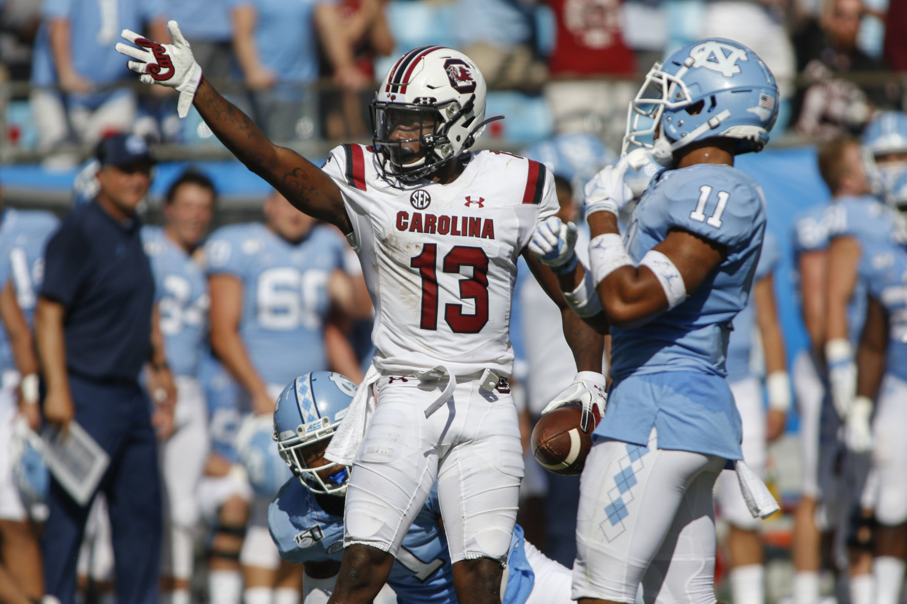 South Carolina North Carolina football